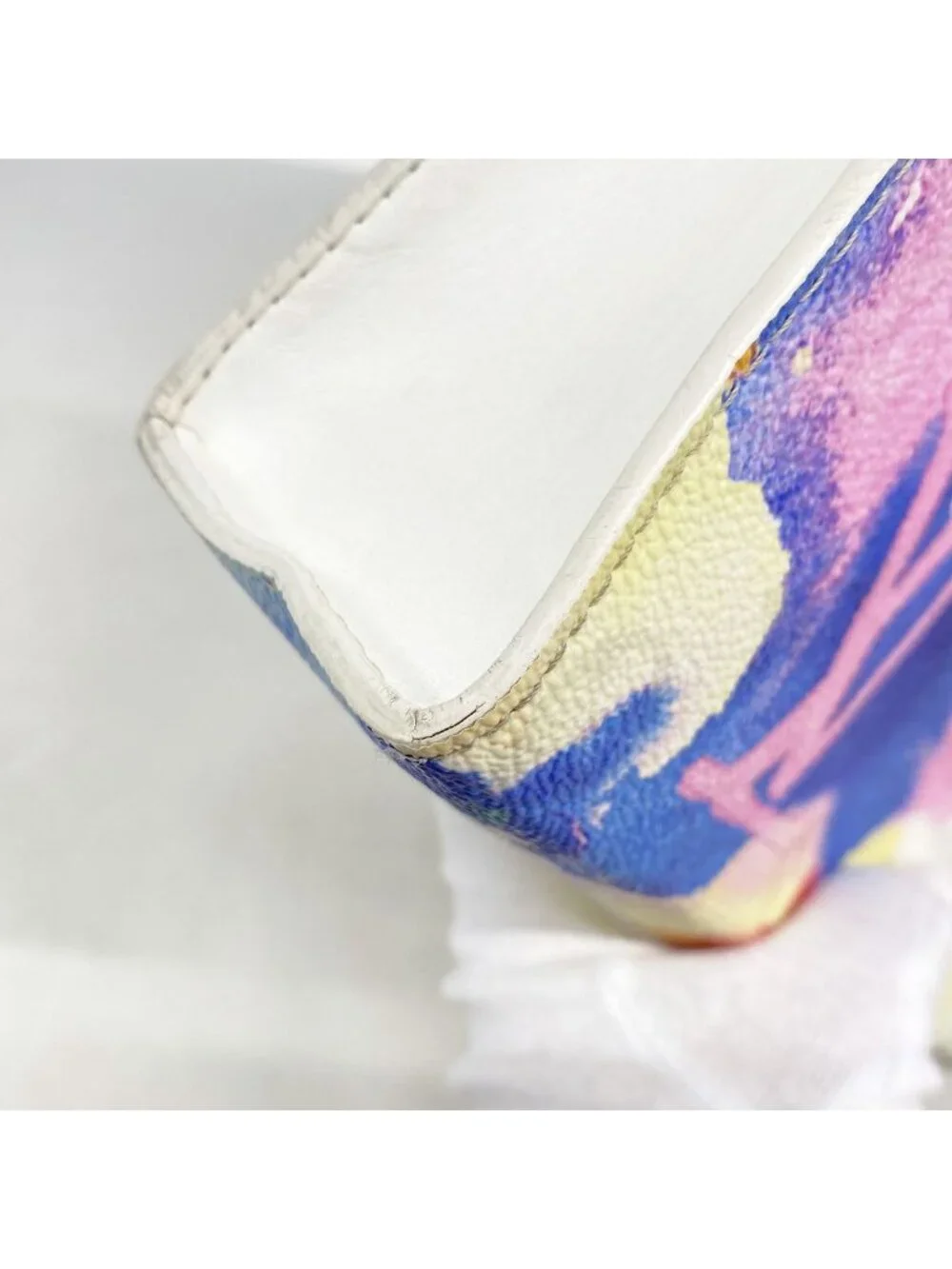 Louis Vuitton Clutch Monogram Water Color Pochette Voyage MM Multicolor